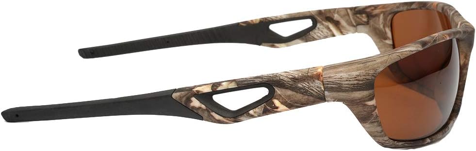 Polarized Outdoor Sports Sunglasses Tr90 Camo Frame for Men Women Driving Fishing Hunting Reduce Glare