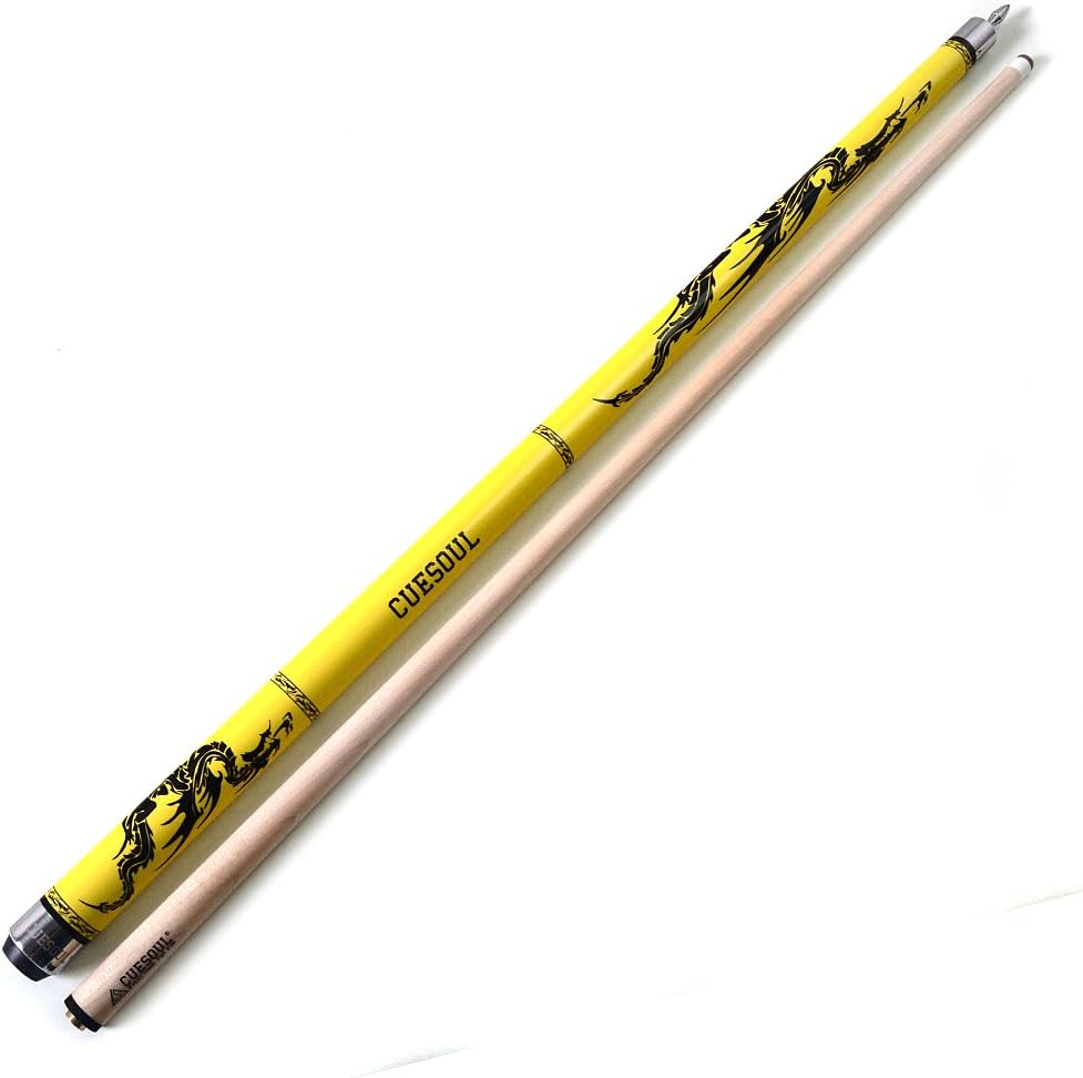 CUESOUL SOOCOO Series 58" 19oz Maple Pool Cue