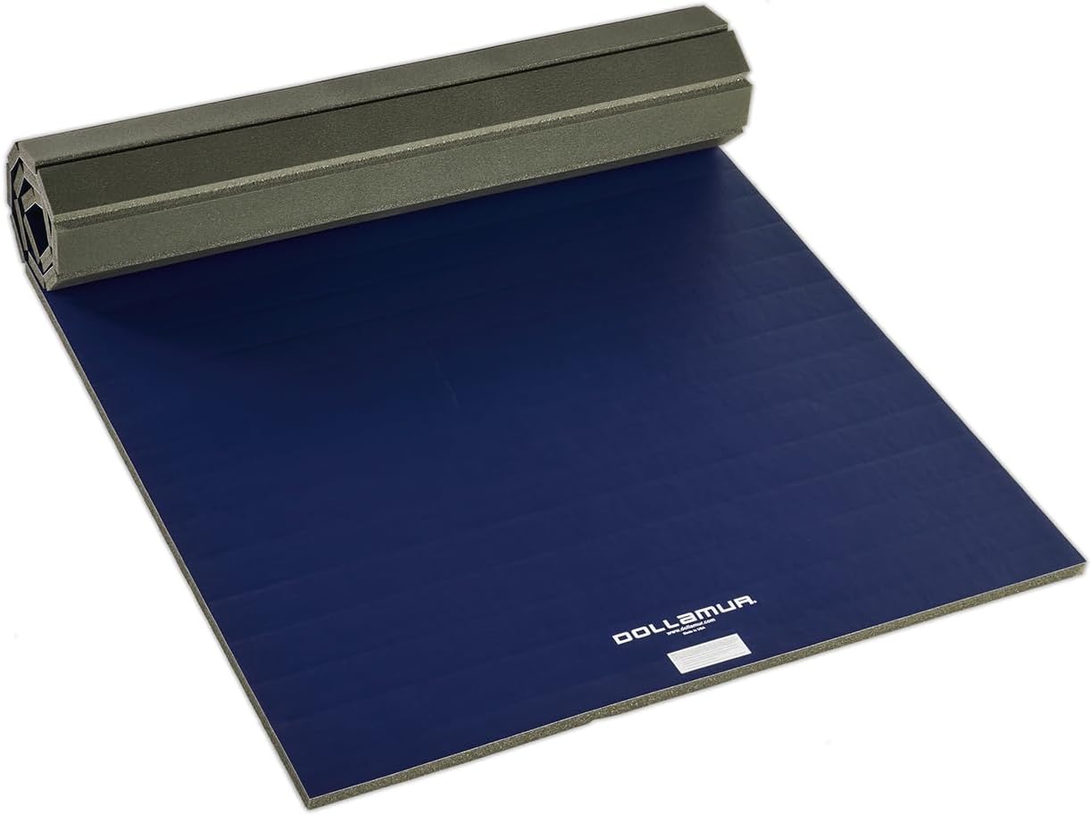 Dollamur 5'x10'x1.25" Wrestling Mat, Black, Workout, Exercise, Gymnastics, Yoga