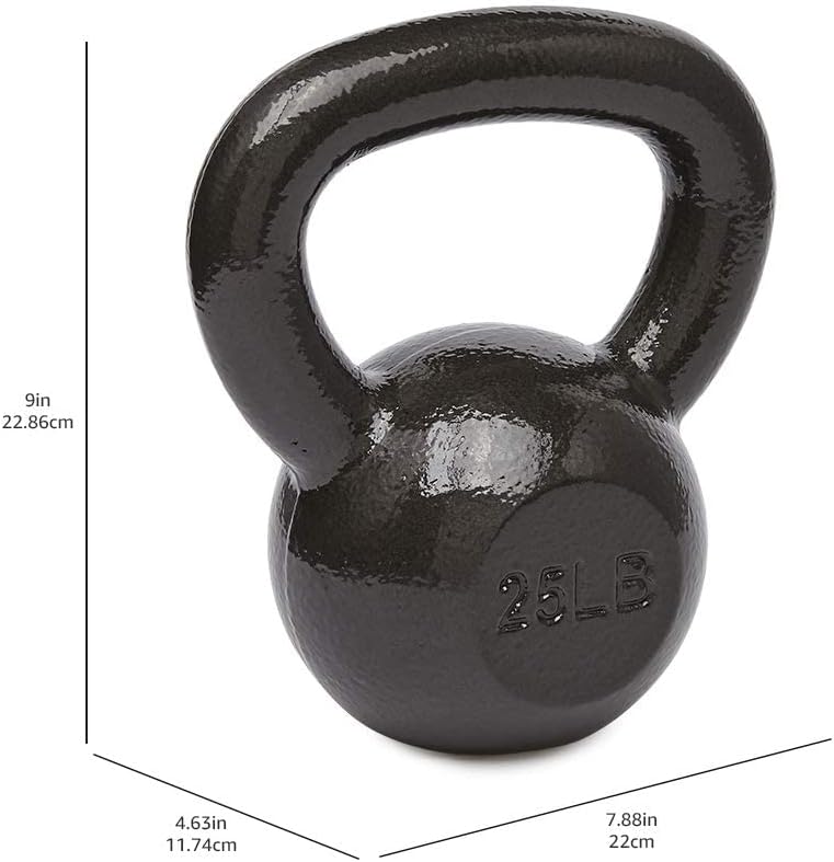 Amazon Basics Cast Iron Kettlebell