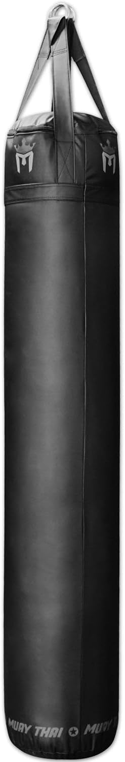 Meister 110lb Filled Muay Thai Heavy Bag - 6ft Professional Kicking & Punching Bag