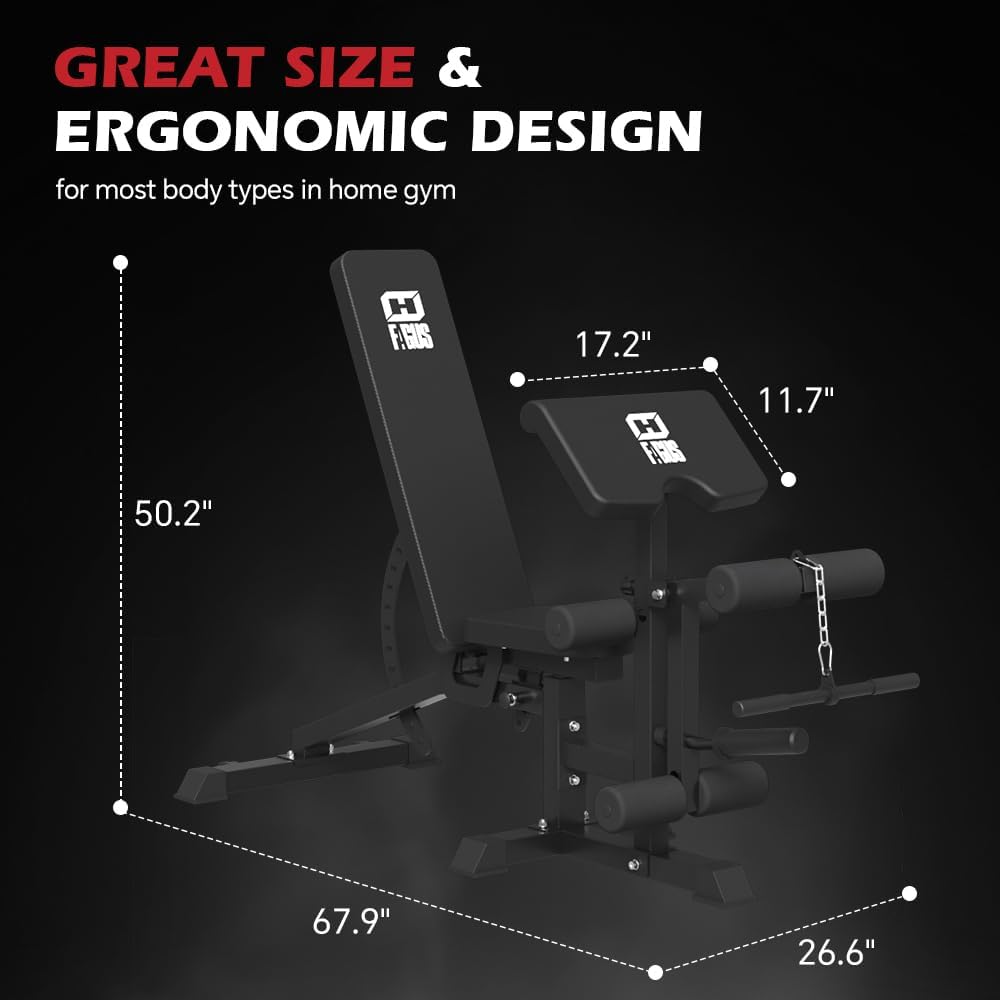 Commercial SmithMachine with Smith Bar, Home Gym Station with Dual Weight Stacks, 4000LBS Power Cage Squat Rack with Lever Arm, Leg Press, LAT Pull Down, Cable Crossover Machine for Full Body Training