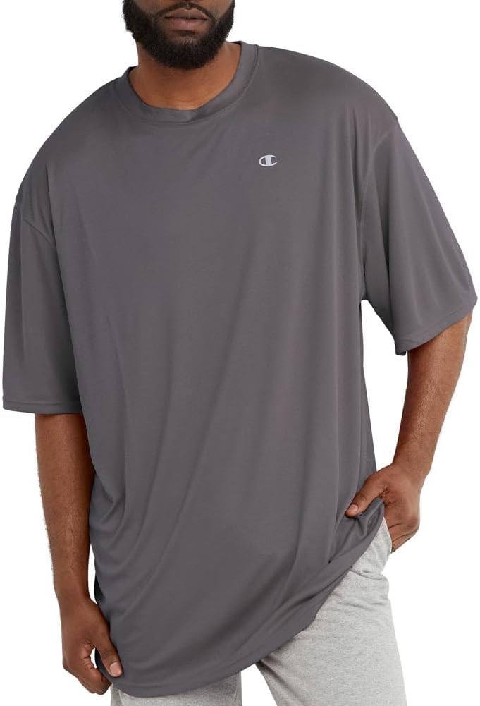 Champion Men's T-shirt, Sport Tee, Moisture Wicking, Anti Odor, Athletic T-shirt for Men (Reg. Or Big & Tall)
