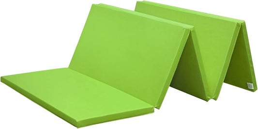 KaRaDaStyle Gymnastics Mat Folding Stretch Mats 75"x31"x1.2" Exercise Muscle Training Children Play Horizontal Bar Mat Yoga Sports Soundproof Home Use