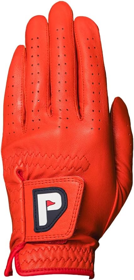 PUR3 Individual - Cabretta Leather Men's Golf Glove, Ultra Soft, with Ball Marker for Right Hand and Left Hand Golfers