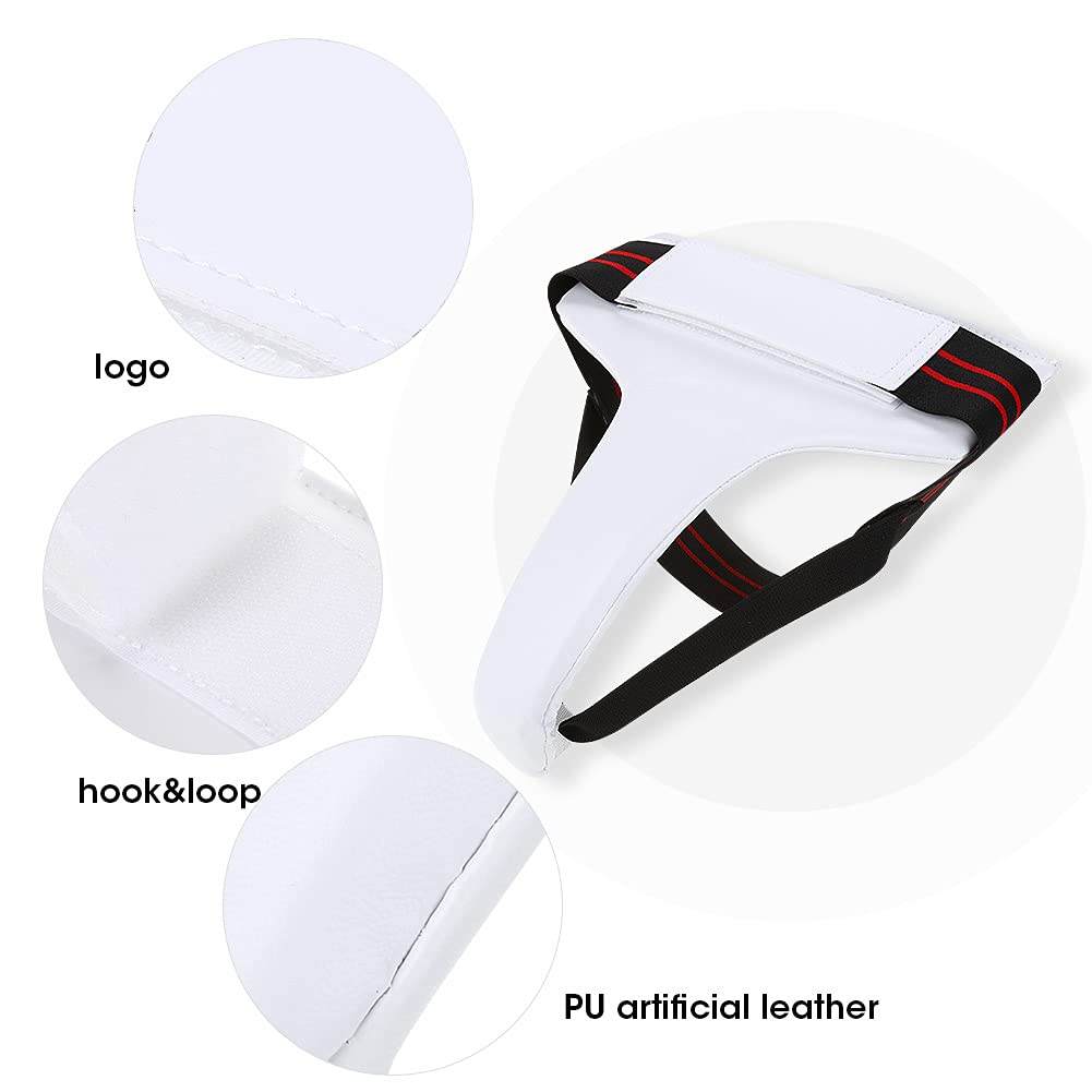 Women Groin Guard, Female Athletic Pelvic Cup, Women Taekwondo Groin Guard, Boxing Karate Jockstrap Sanda Crotch Protector for Taekwondo Boxing (M)