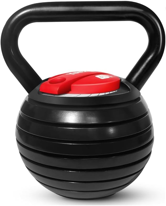 Yes4All Adjustable Kettlebell, Kettle Grip, Kettlebell Handle, Convert to Kettlebells Weight Set