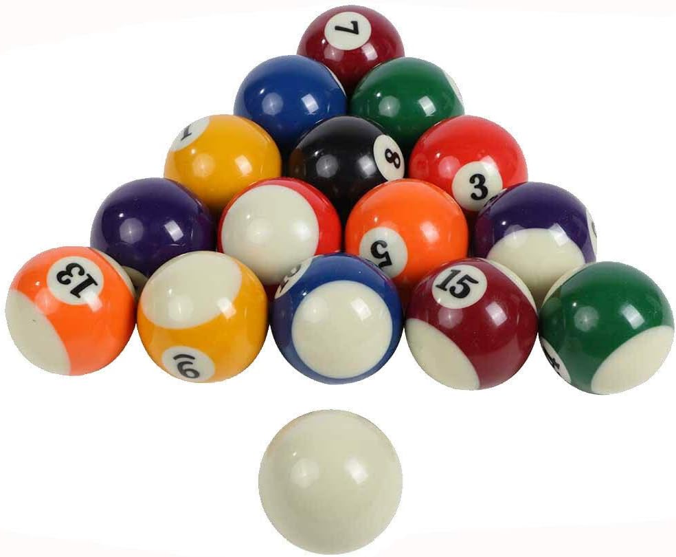 East Eagle Billiard/Pool Balls, Complete 16 Balls Set