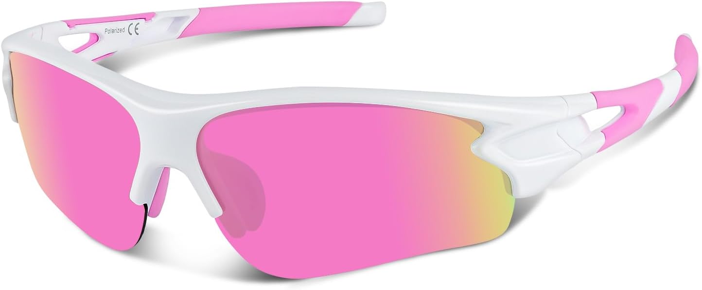 BEACOOL Polarized Sports Sunglasses for Men Women Youth Baseball Fishing Cycling Running Golf Motorcycle Tac Glasses UV400