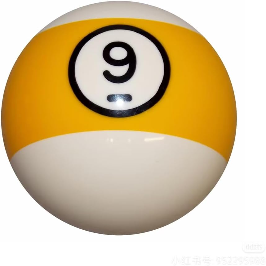 Replacement Billiards Ball, 2-1/4" Regulation Size, Object Balls with Cue Ball & Billiard #8 Ball, Standard Billiards Ball Accessories