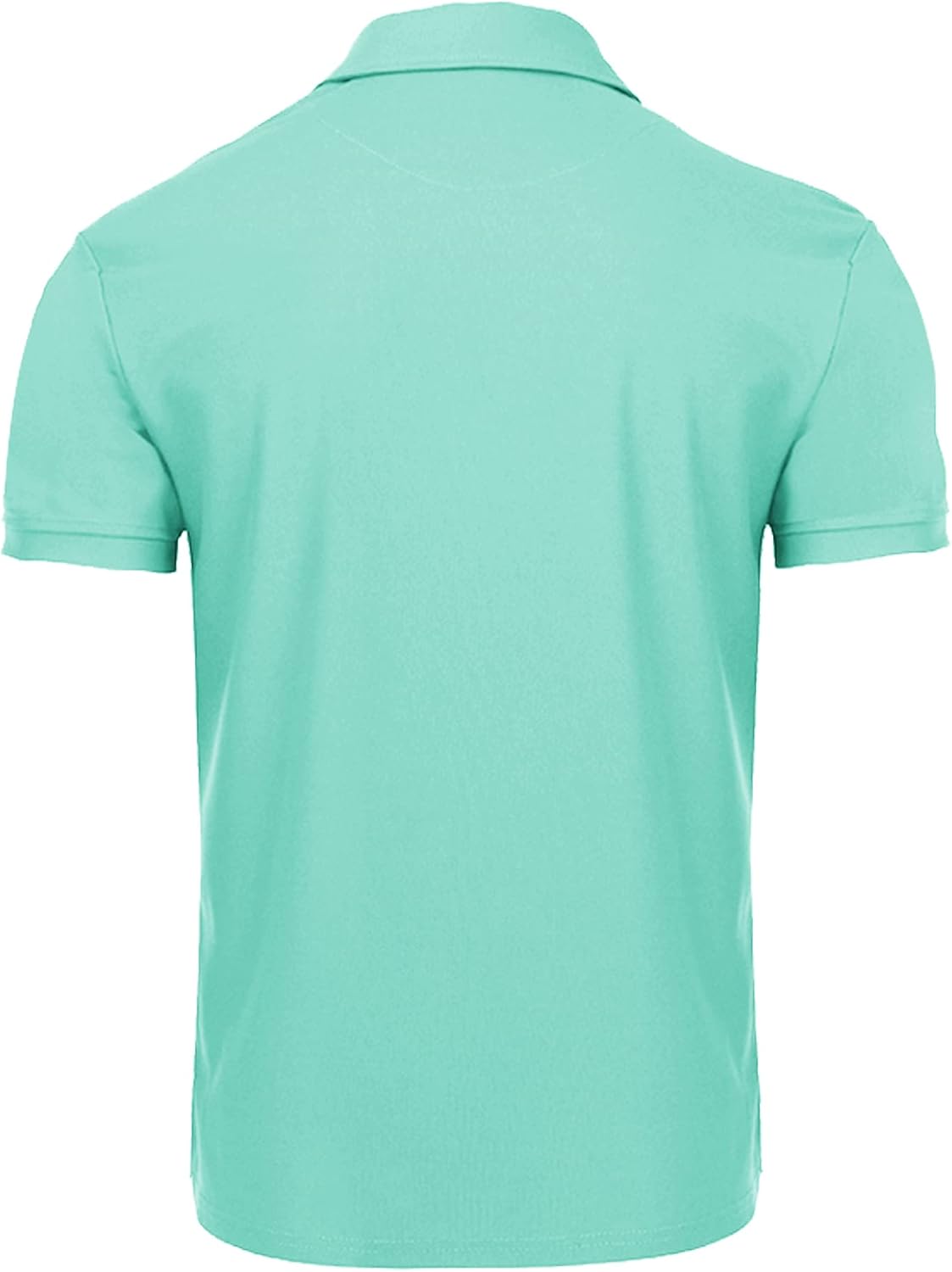 V VALANCH Mens Polo Shirts Short Sleeve Moisture Wicking Golf Polo Athletic Collared Shirt Tennis T-Shirt Tops