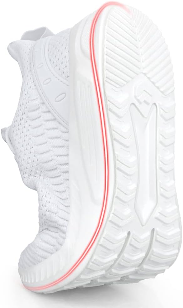 Feethit Mens Slip On Walking Shoes Blade Tennis Shoes Non Slip Running Shoes Lightweight Workout Shoes Breathable Mesh Fashion Sneakers