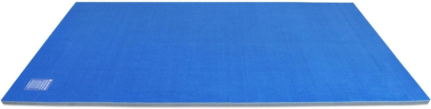 Meister FlexFloor Gymnastics & Cheer Mat - Roll-Up Carpet Training Floor for Home & Gym