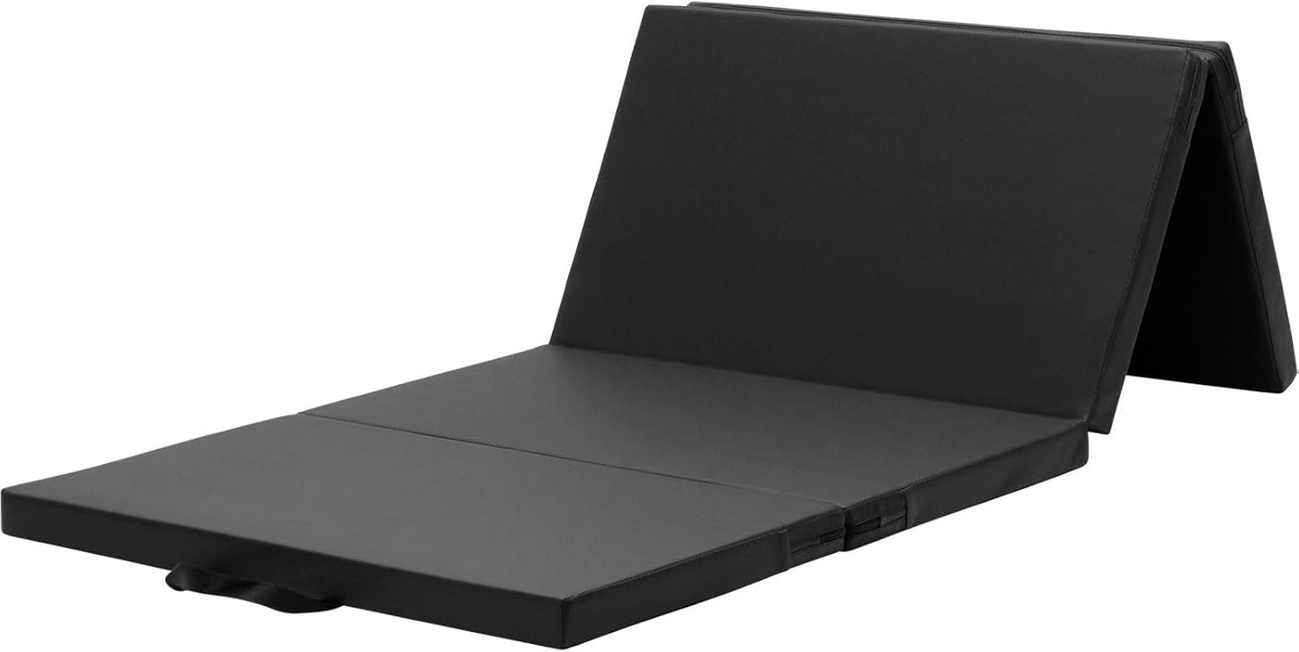 KaRaDaStyle Gymnastics Mat Folding Stretch Mats 71"x31"x2" Exercise Muscle Training Children Play Horizontal Bar Mat Yoga Sports Soundproof Home Use