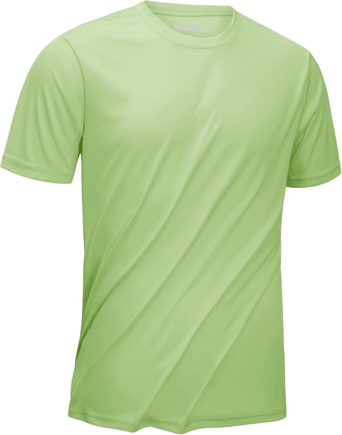 KEFITEVD Men's Short Sleeve UPF 50+ Sun Protection Shirts Quick Dry Rashguard Swim Shirt SPF Workout Fishing Athletic T-Shirt