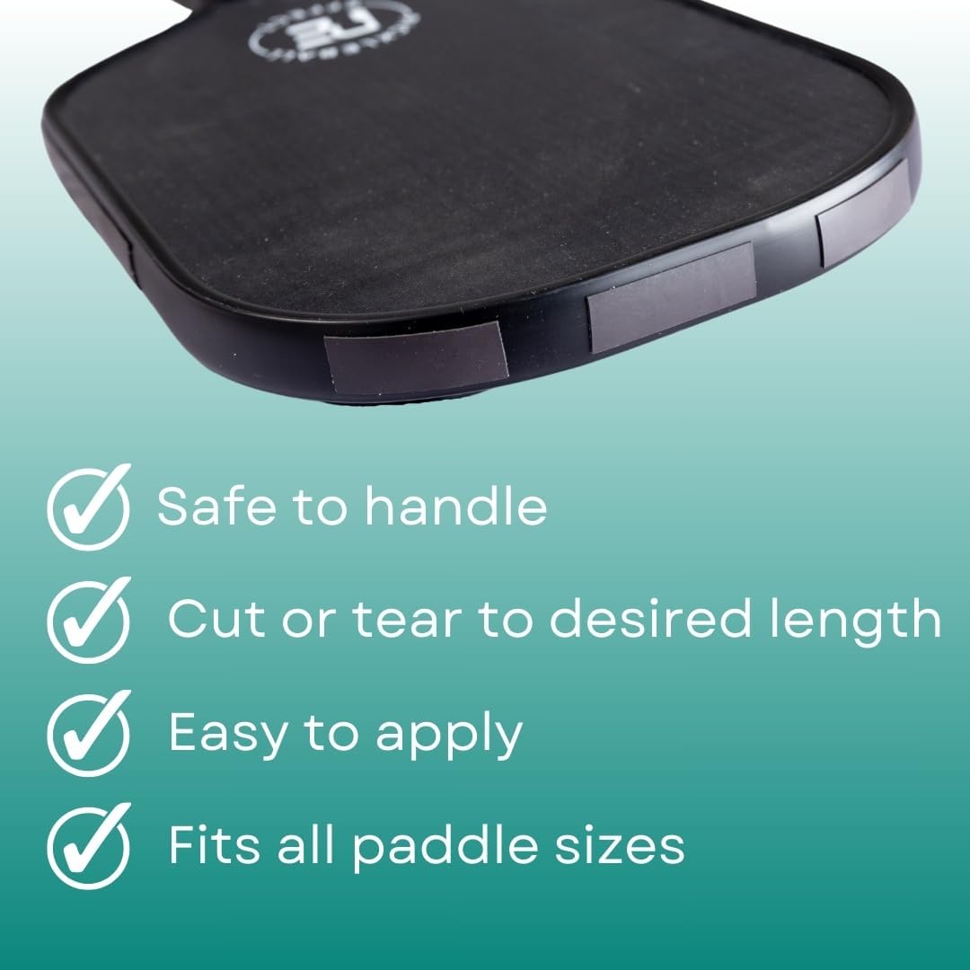 Weighted Tungsten Tape for Pickleball Paddles | Non-Toxic & Customizable Alternative of Lead Tape for Pickleball Paddles