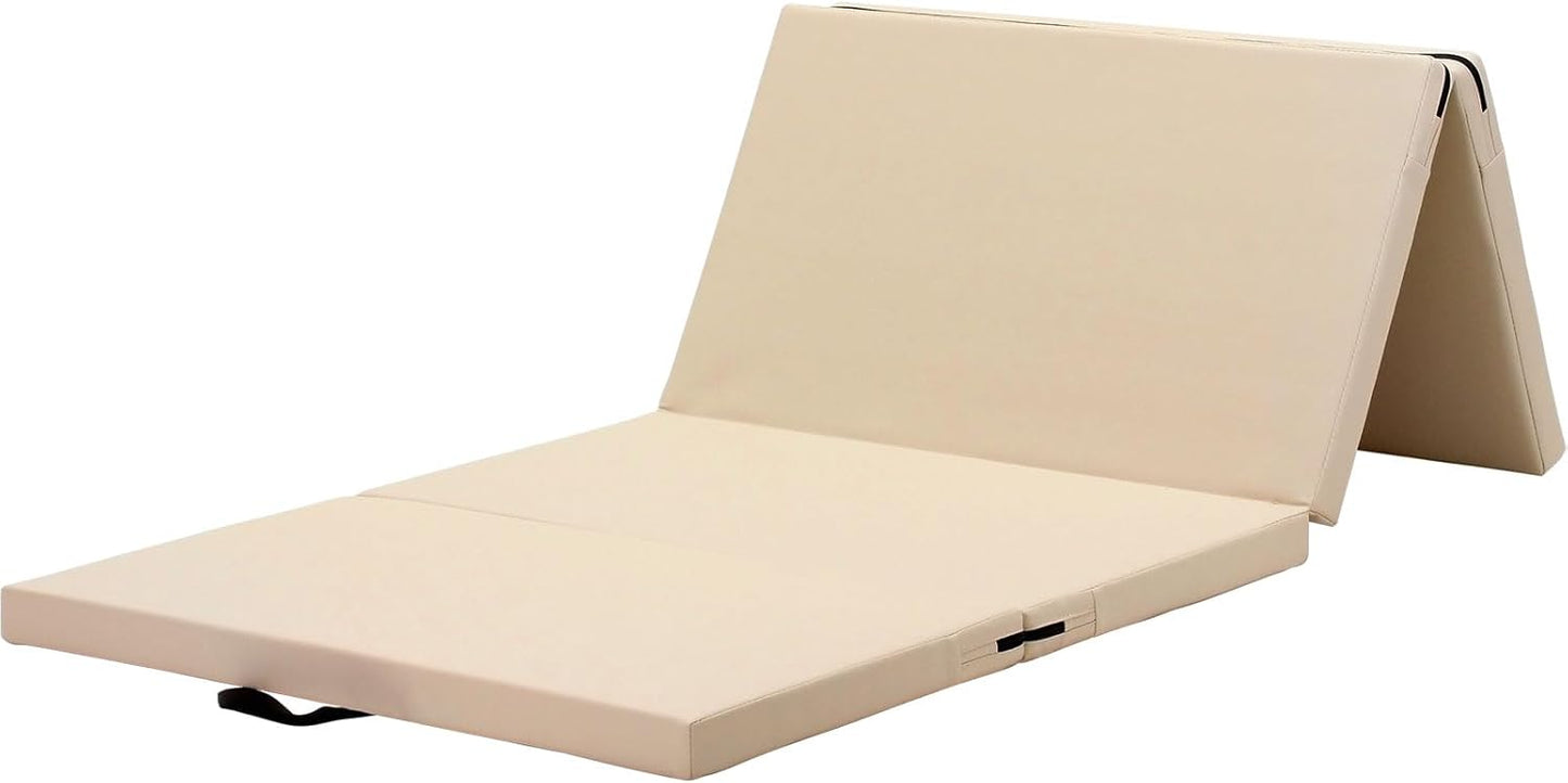 KaRaDaStyle Gymnastics Mat Folding Stretch Mats 71"x31"x2" Exercise Muscle Training Children Play Horizontal Bar Mat Yoga Sports Soundproof Home Use