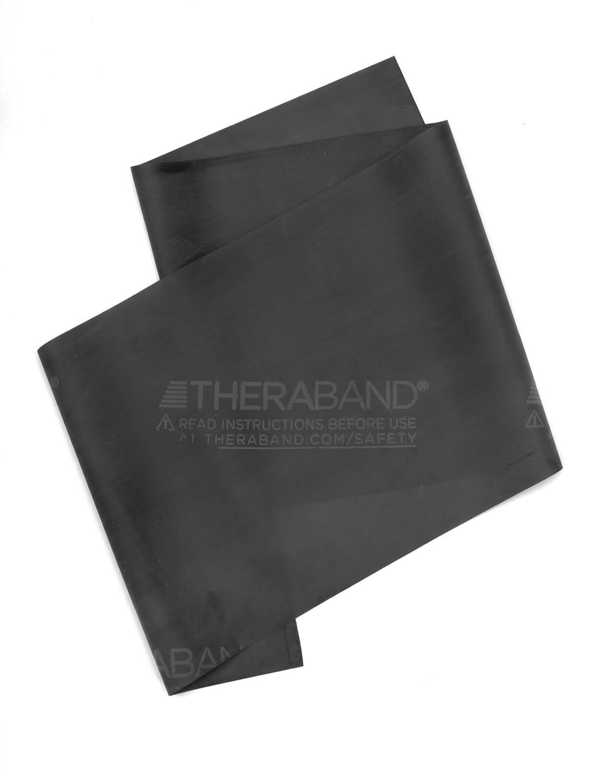 THERABAND Professional Latex Resistance Bands, Individual 6 Ft Elastic Band as Exercise Equipment, Physical Therapy, Pilates, At-Home Workouts, 6 Foot, Black, Special Heavy, Level 6
