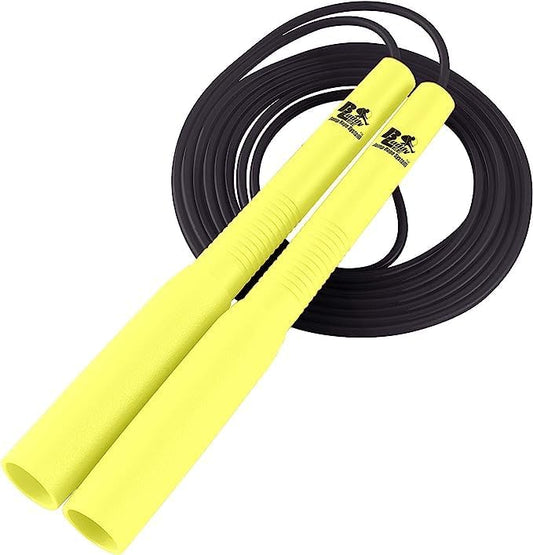 Buddy Lee Magic Speed Pro Fitness Jump Rope - | Ergonomically Designed Long Handles| Flower Cup Adjustment System| Endorsed by Jump Rope Champions | A Perfect Choice For Kids & Adults