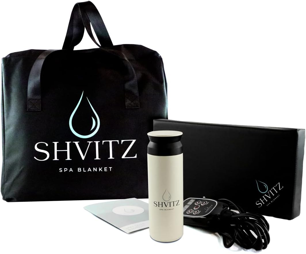 Shvitz Infrared Sauna Blanket - Portable Sauna For At Home Far Infrared Therapy to Detox and Relax Your Body and Mind - Used by the Elite and Athletes for Next Level Relaxation and Exercise Recovery