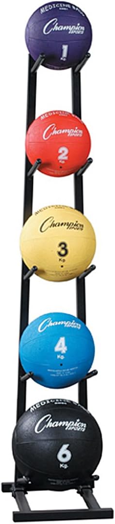 Champion Sports Medicine Ball Storage – Durable Trees & Racks, Multiple Styles, Sizes & Color Options for Organizing Medicine Balls in Home Gym or Fitness Facility