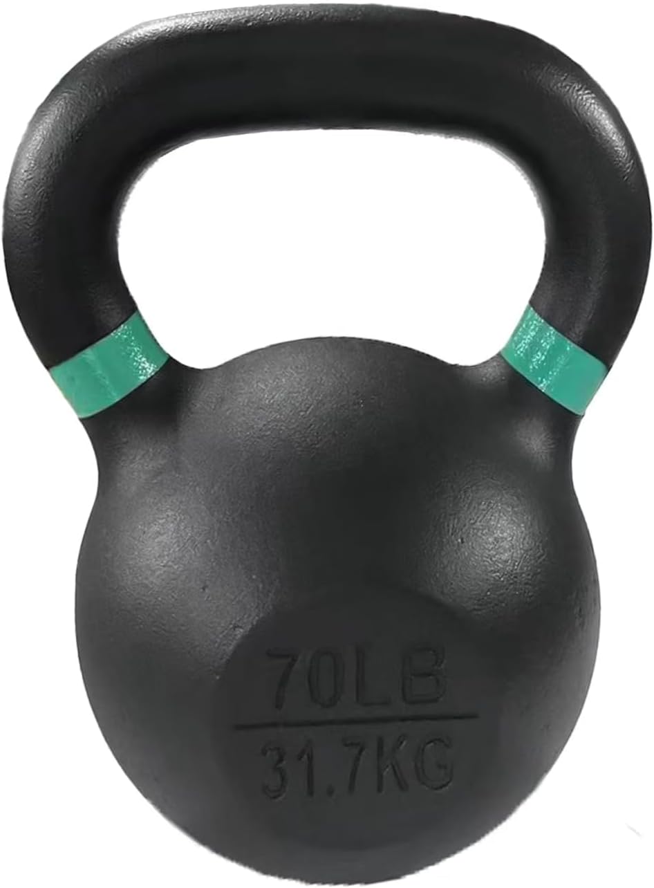 Kettlebell Cast Iron Solid Smooth Weights for Strength Training, Home Workout Gym, Training Kettlebells Sets for Women & Men