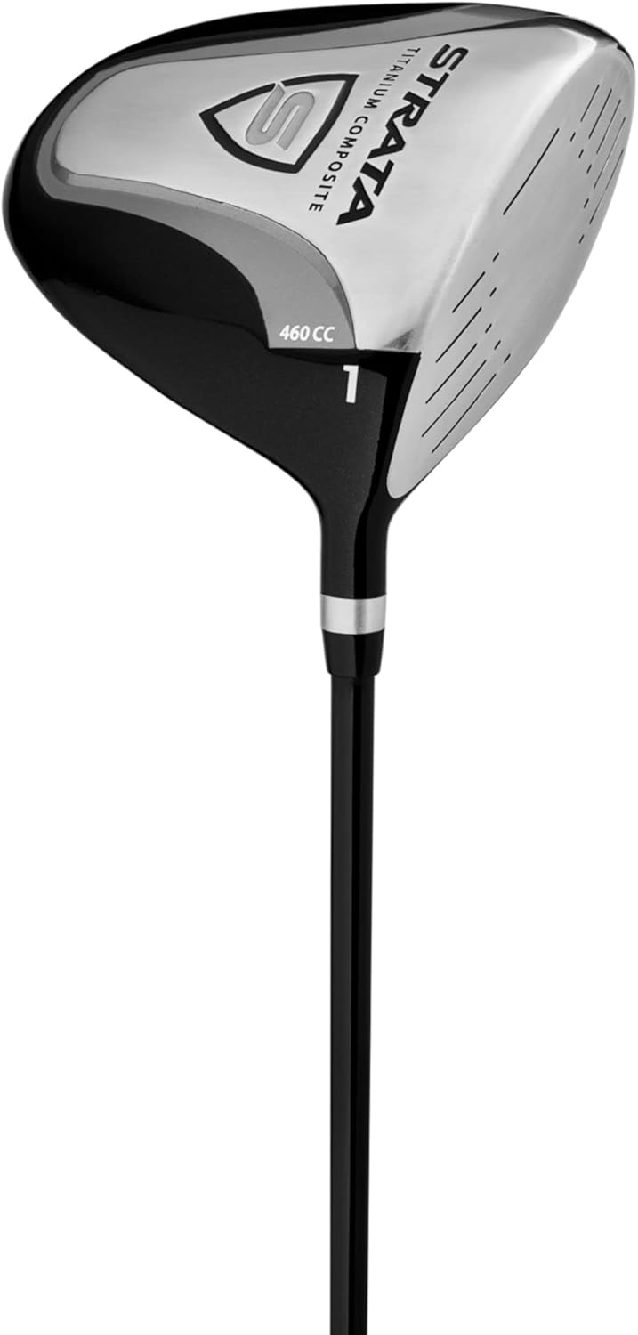Callaway Golf Men's Strata Intro Complete 9 Piece Set (Regular Flex, Right Hand, Steel), Gray