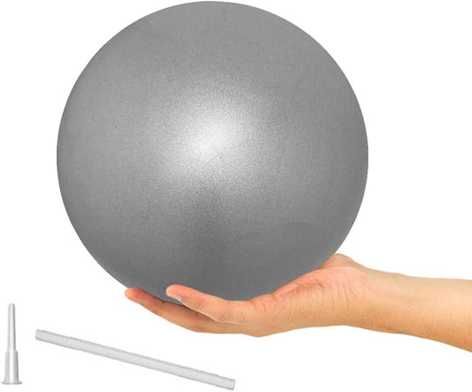 9 Inch Exercise Pilates Ball Mini Exercise Barre Ball for Yoga,Stability Exercise Training Gym Anti Burst and Slip Resistant Balls Physical Therapy Improves Balance, Core Strength