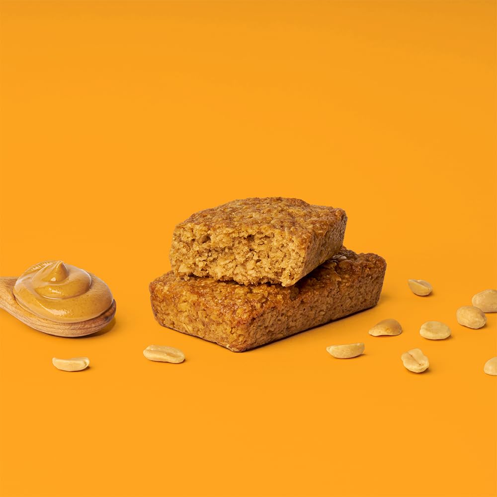 Bobo's Oatmeal Bars, Peanut Butter, Gluten Free Vegan Whole Grain Oat Bars, Pack of 12