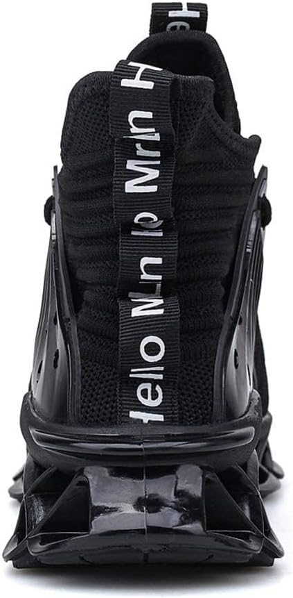 Hello MrLin Men's Running Shoes Non Slip Athletic Tennis Walking Blade Type Sneakers Hip Hop