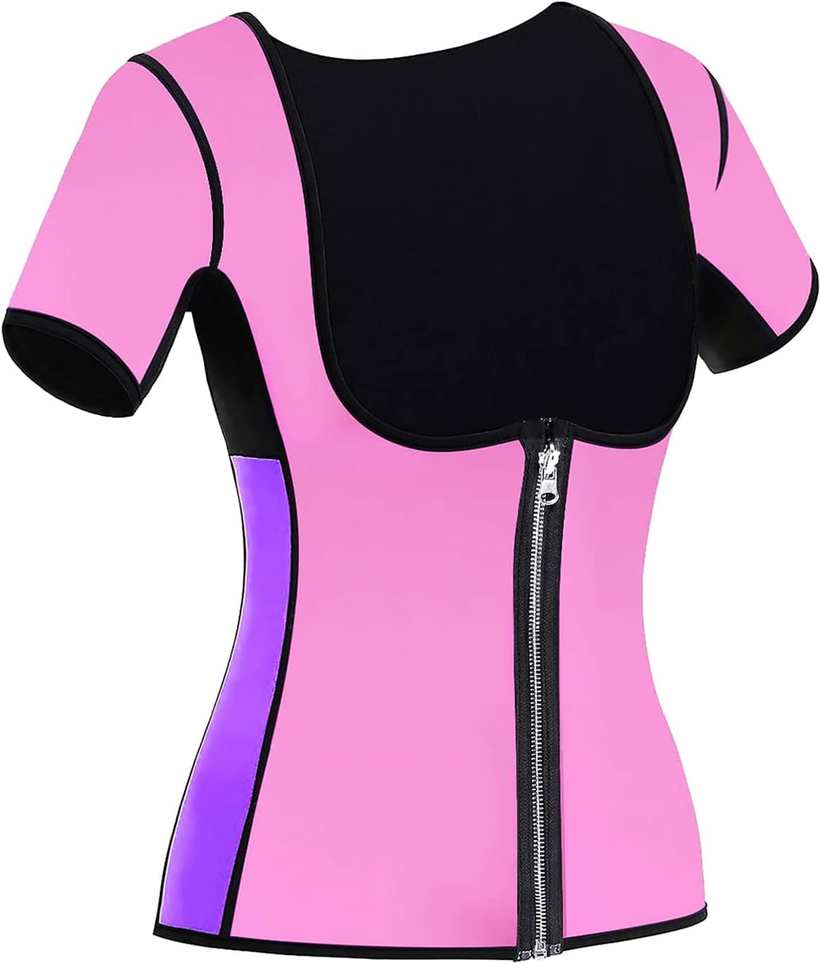 NonEcho Women Sauna Sweat Suit Sleeve Spa Cami Hot Neoprene Slimming Workout Vest Body Shaper Waist Trainer Top