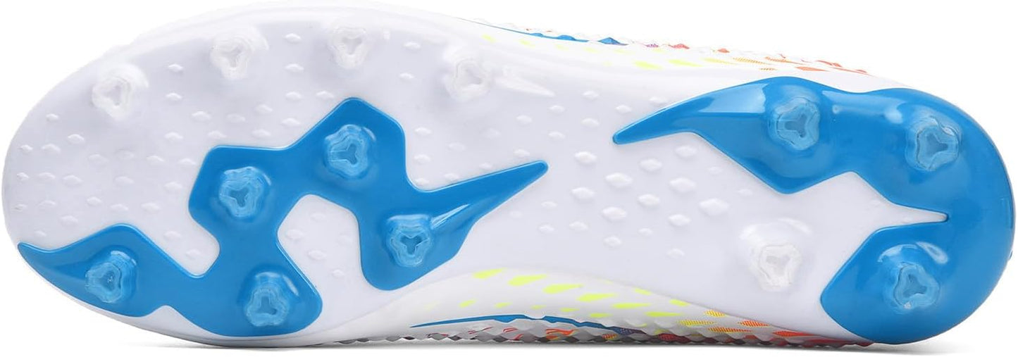 Mens Soccer Cleats Womens Indoor Soccer Shoes Wide Baseball Turf Shoes Adult Youth Rugby Shoes Big Boys Small Spikes AG TF Football Boots