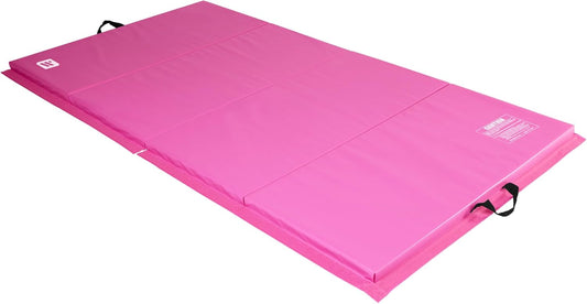 We Sell Mats - 4 ft x 8 ft x 2 in Personal Fitness & Exercise Mat for Home Workout - Lightweight and Folds for Carrying – All Purpose Home Gym Mat – Thick Mat for Yoga, Pilates, Stretches, and Floor Exercises