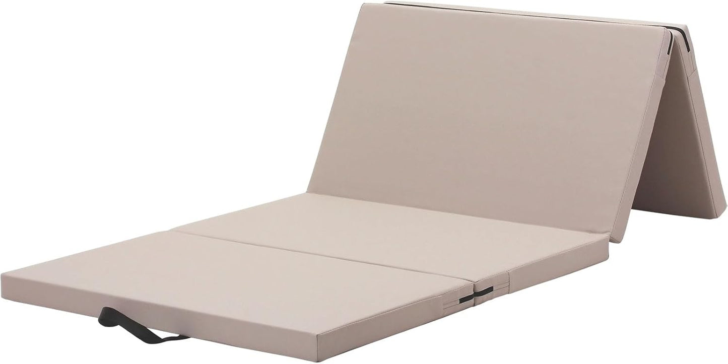 KaRaDaStyle Gymnastics Mat Folding Stretch Mats 71"x31"x2" Exercise Muscle Training Children Play Horizontal Bar Mat Yoga Sports Soundproof Home Use