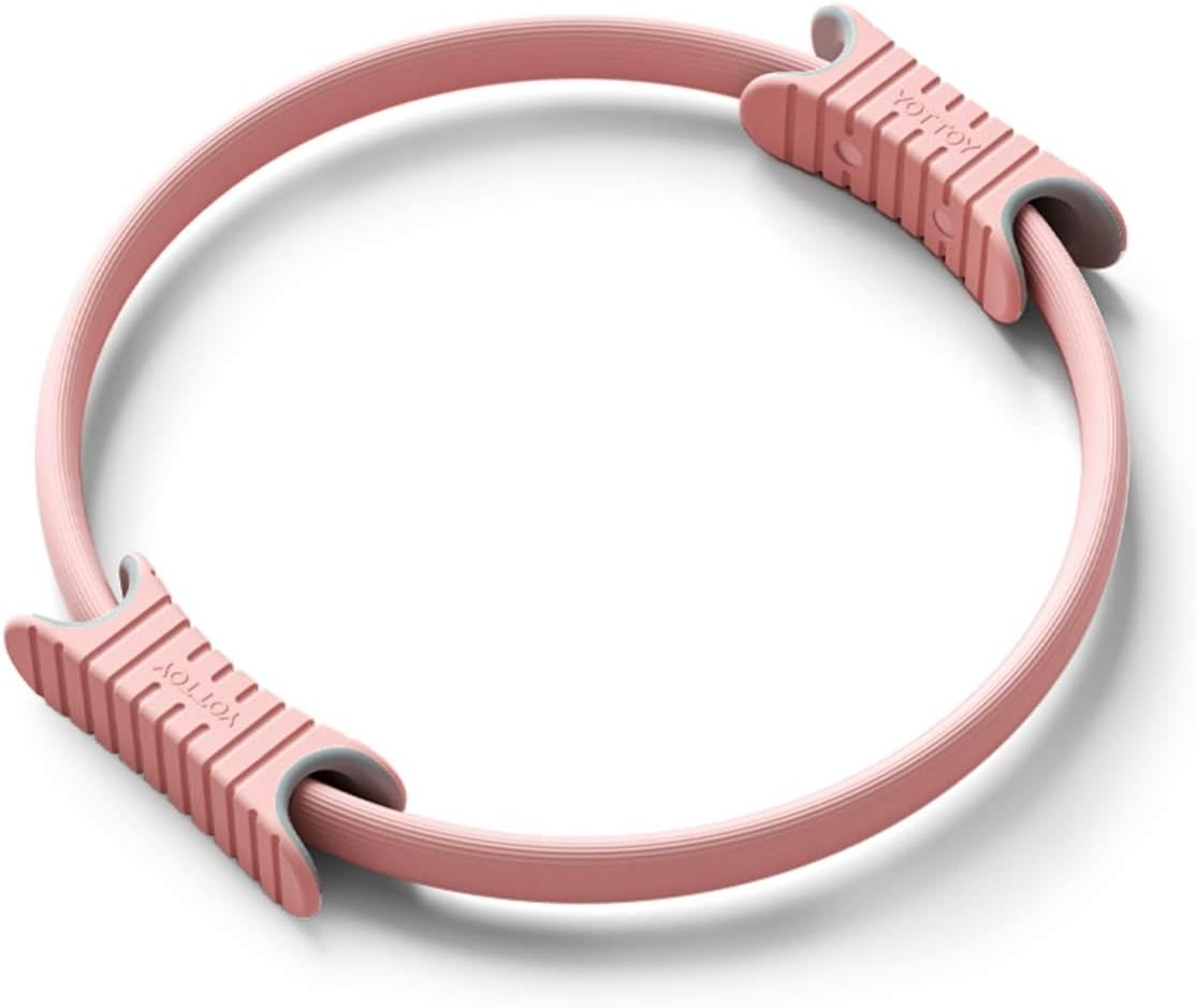 YOTTOY Pilates Ring,15 Inch Magic Circle Ring for Women Thighs,Core and Arms,Exercise Ring Pilates Equipment for Home Workout & Yoga Equipment