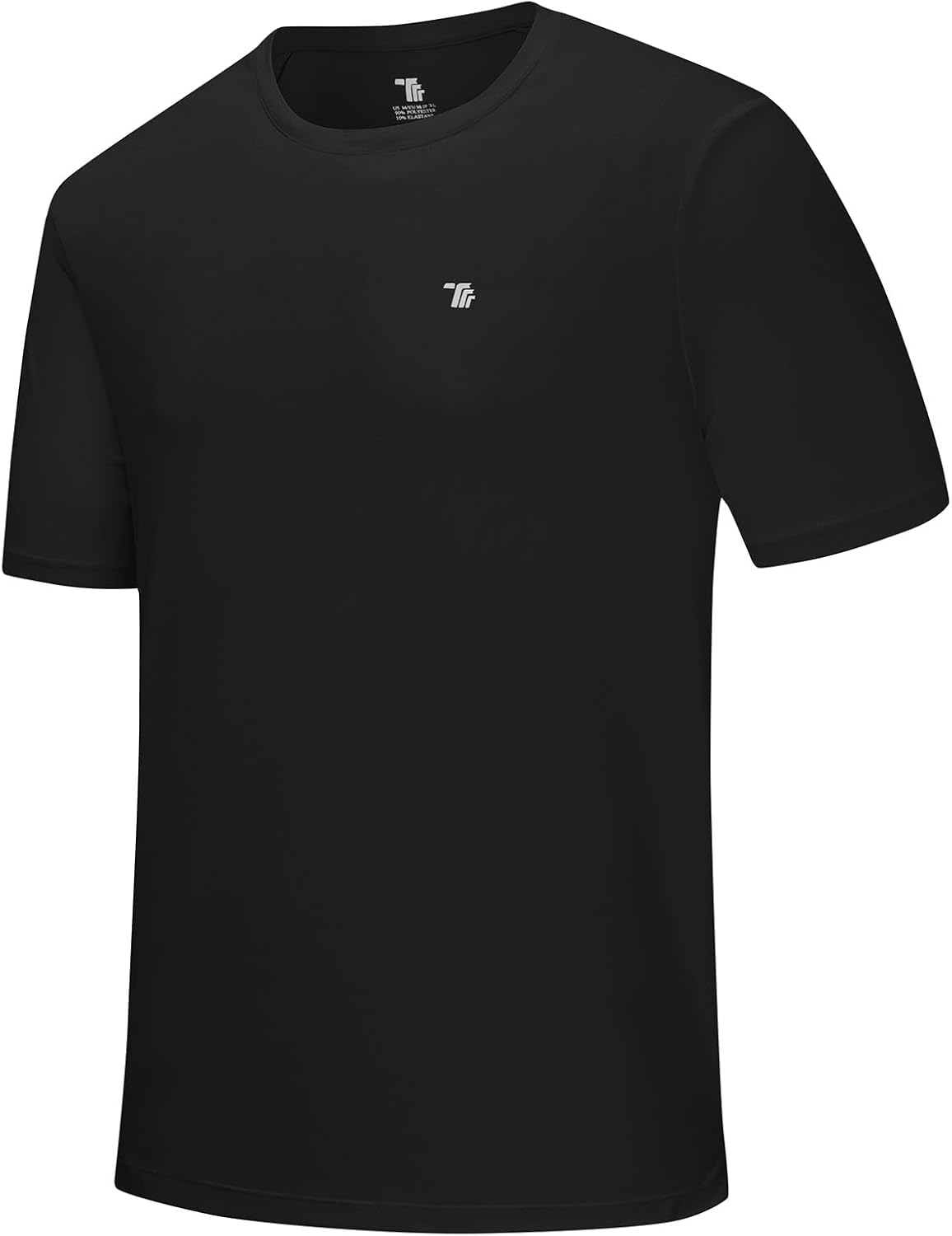 BGOWATU Men's Quick Dry Workout Athletic Shirts Lightweight Tennis Shirts for Men Running Gym Tops