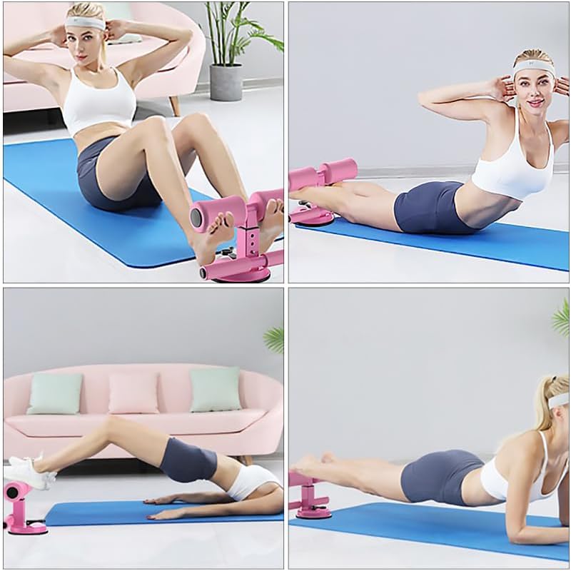 Portable Device Compact Sit up Exercise Equipment Dual Pole Abdominal Fitness Equipment