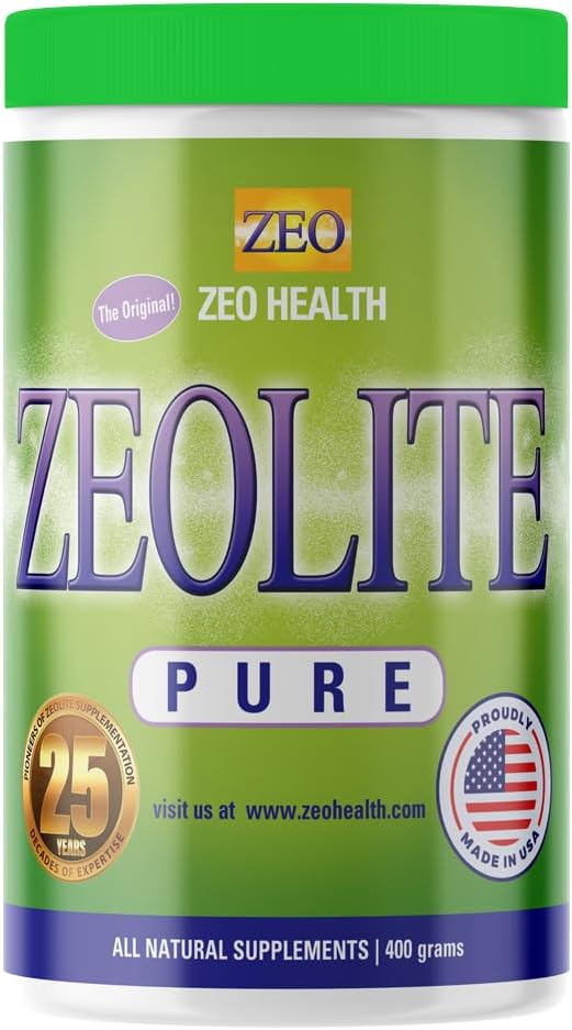 Zeolite Pure | Full Body Detox Cleanse for Women, Men, Adults | Supports Energy, Gut Health, Mental Clarity, & Optimal Inflammation Response | The Original Zeolite Powder (400 Servings)