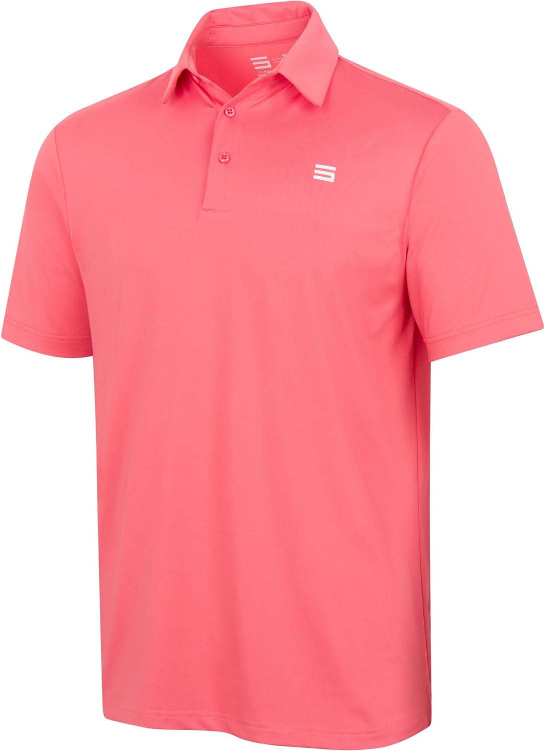 Three Sixty Six Golf Shirts for Men - Dry Fit Short-Sleeve Polo, Athletic Casual Collared T-Shirt