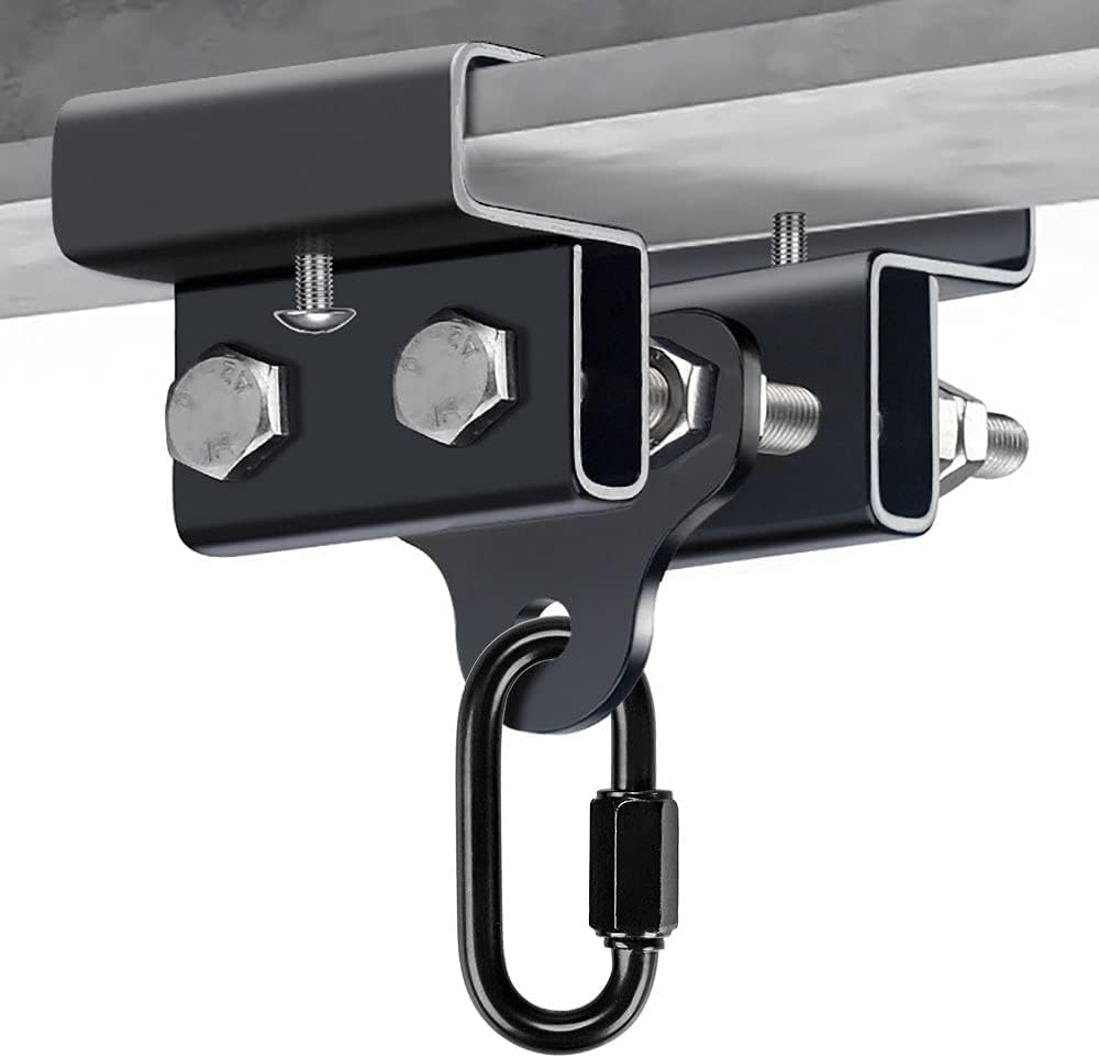 BeneLabel Punching Bag Hanger, Heavy Bag Mount, Boxing Bag Kit, Holder, Wall Mount, Accessories for Beam, 400KG Capacity