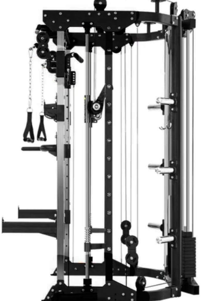 Smith Machine, Cables with Built in 160 kg Weights