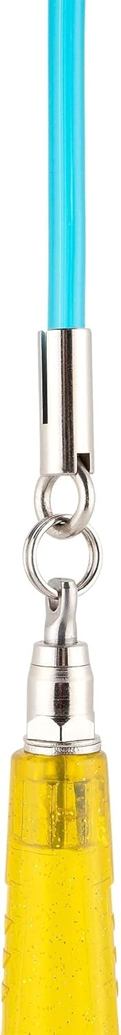 Buddy Lee Jump Ropes Rope Master Original Ball Bearing Jump Rope, 9” HD Plastic Handles. Perfect Jump Rope for Fitness, CrossFit Gym, Endurance Jumping, Cross Overs, Extreme Jumping