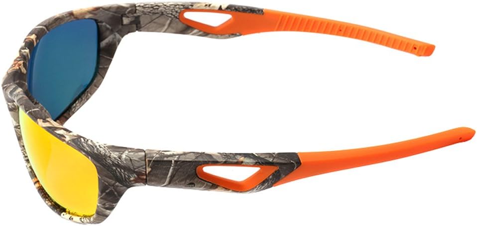Polarized Outdoor Sports Sunglasses Tr90 Camo Frame for Men Women Driving Fishing Hunting Reduce Glare