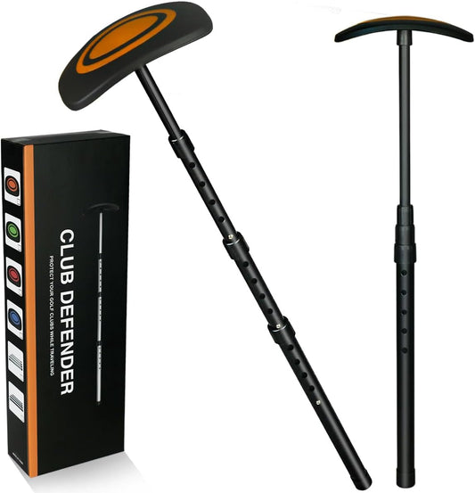 LTY Golf Travel Support Arm, Golf Travel Brace, Golf Travel Protection Kit, Golf Travel Bag Support System - Featuring a New Shape Designed for Better fit with Golf Bags