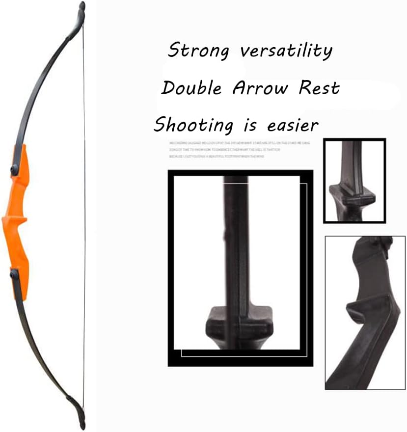 D&Q Archery Bow and Arrow Set for Adults Beginner Teenagers Youth, Takedown Recurve Bow 20lbs 30lbs 40lbs Left and Right Handed Bow, Recurve Bow Set for Outdoor Target Practice