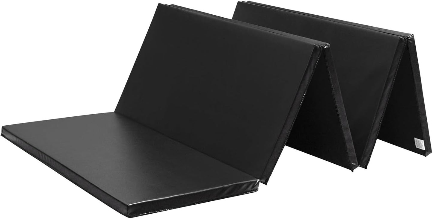 KaRaDaStyle Gymnastics Mat Folding Stretch Mats 75"x31"x1.2" Exercise Muscle Training Children Play Horizontal Bar Mat Yoga Sports Soundproof Home Use