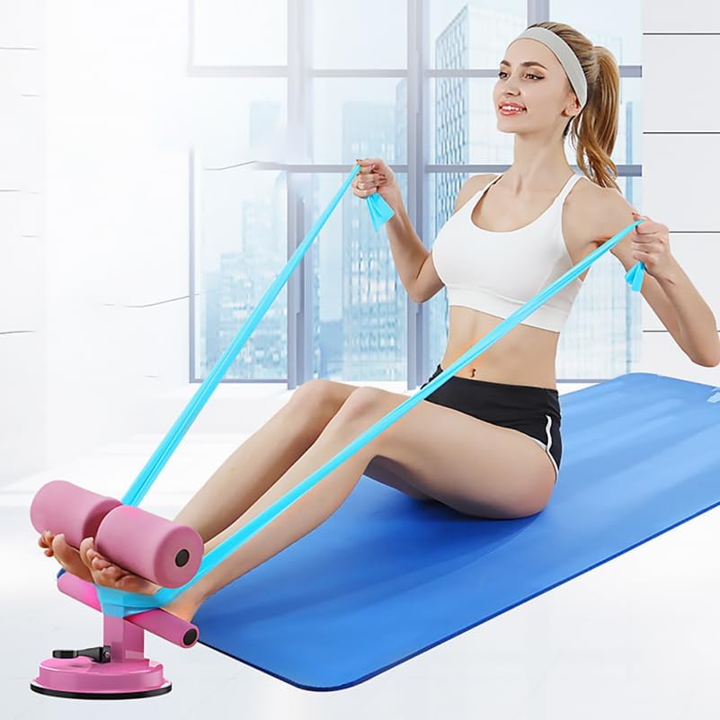 Portable Device Compact Sit up Exercise Equipment Dual Pole Abdominal Fitness Equipment