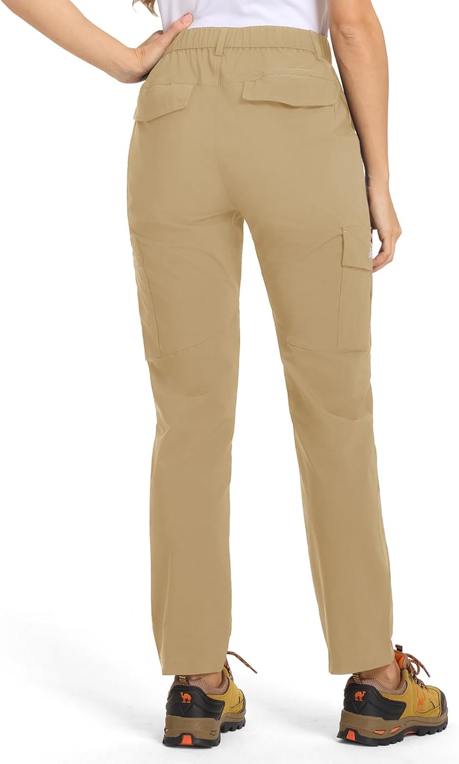 TBMPOY Women's Hiking Cargo Pants Lightweight Water Resistant Quick Dry Fishing Camping Travel Work Pant with 6 Pockets