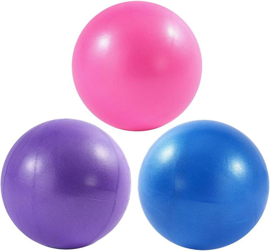 9 Inch Exercise Pilates Ball Mini Exercise Barre Ball for Yoga,Stability Exercise Training Gym Anti Burst and Slip Resistant Balls Physical Therapy Improves Balance, Core Strength