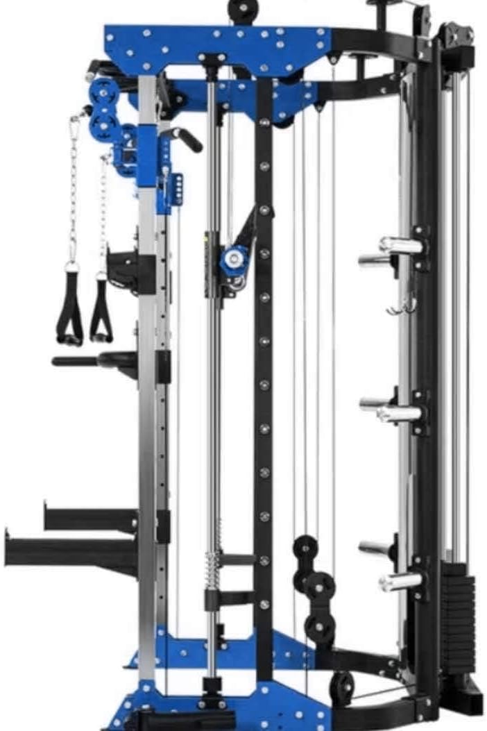 Smith Machine, Cables with Built in 160 kg Weights